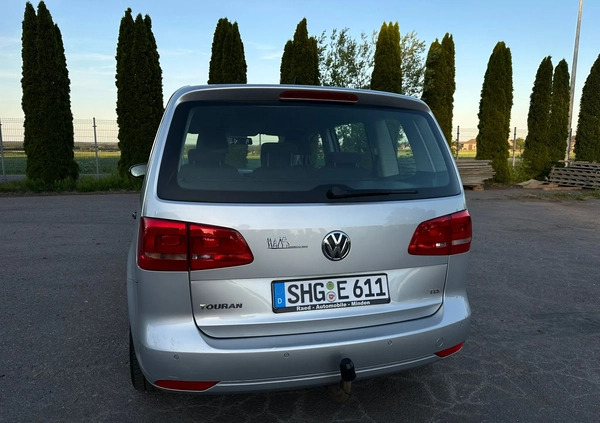 Volkswagen Touran cena 25500 przebieg: 176000, rok produkcji 2011 z Turek małe 596